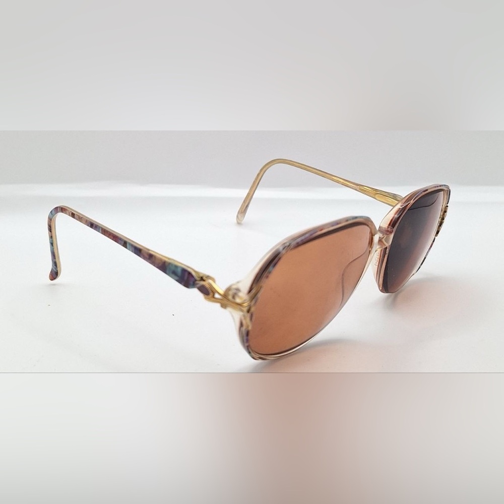 Joan Collins Secret Multi-color Oval Sunglasses Frames Only
